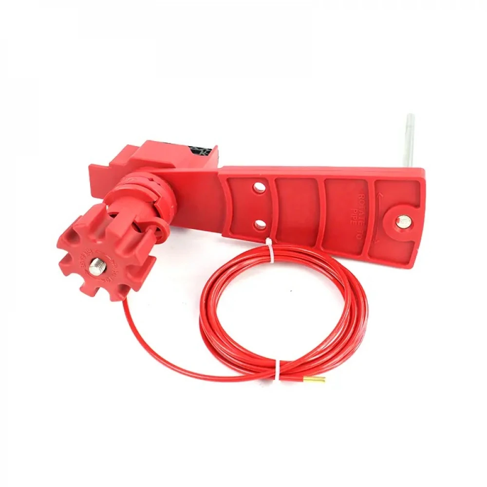 Universal Gate Valve Lockout with Arm and Cable UVL05
