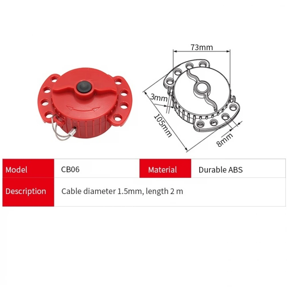 CB06 Auto Retractable Cable Lockout