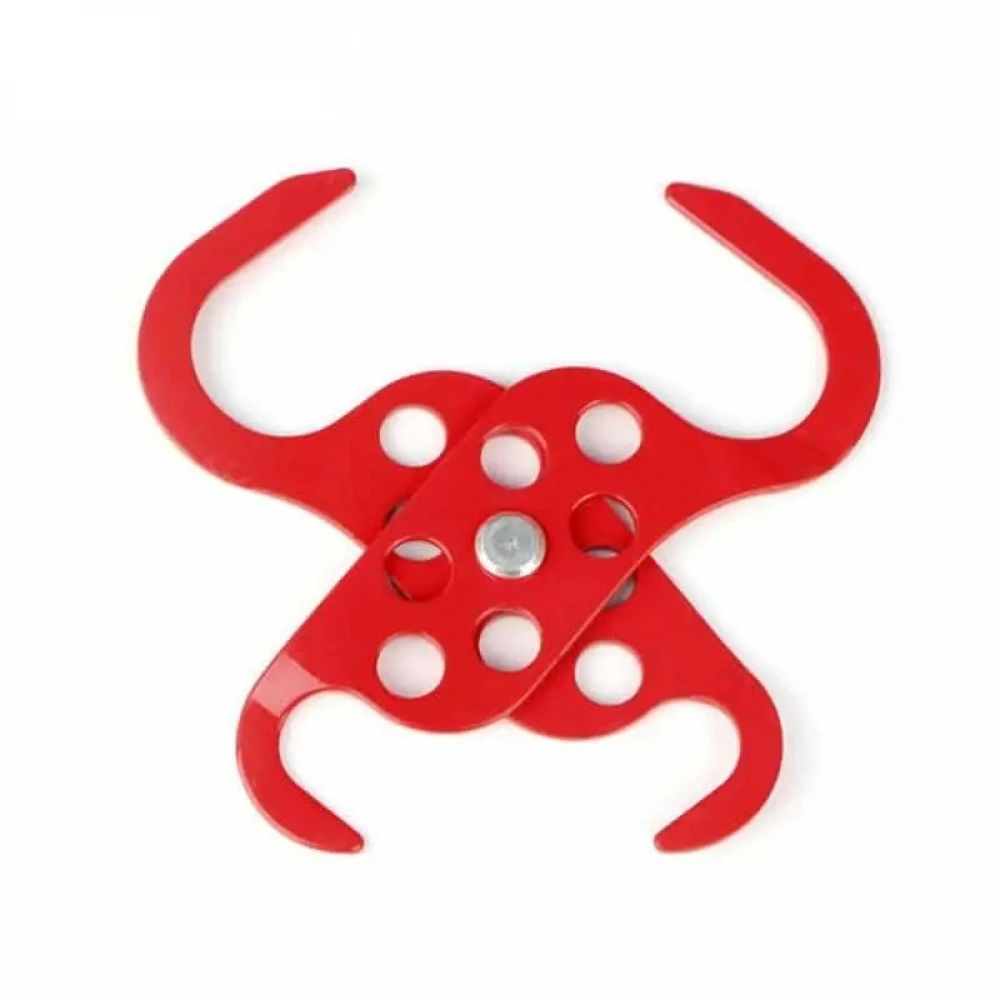 DSH01 6 Hole Double-end Steel Lockout Hasp
