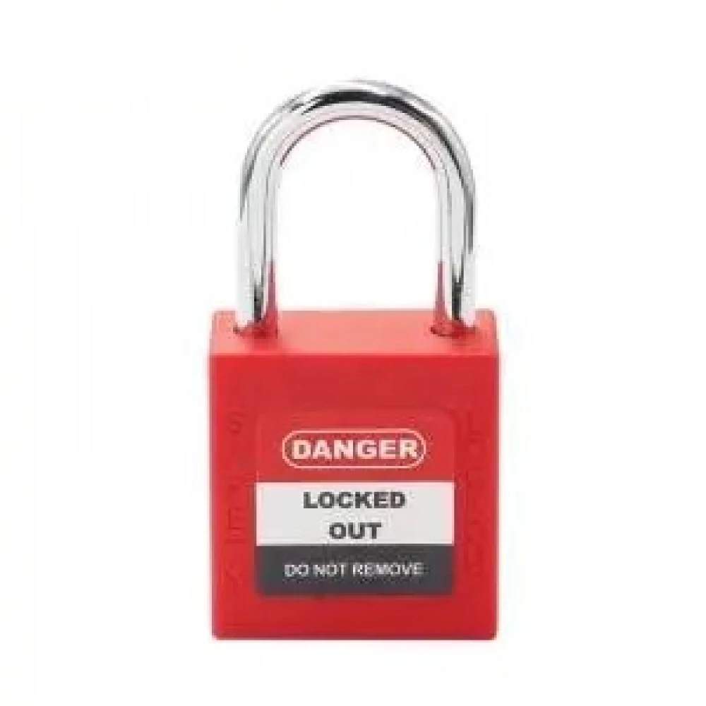 PS25S Mini Plastic Body Steel Shackle Safety Padlock