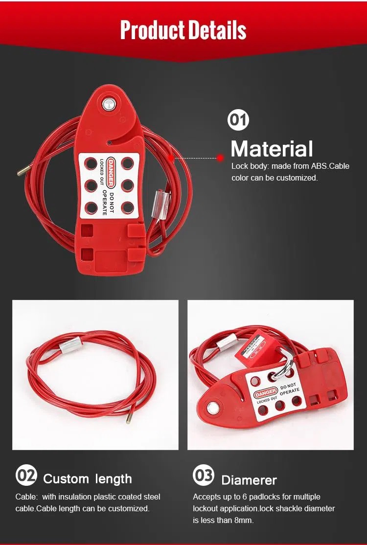 รายละเอียด Cable Lockout CB04